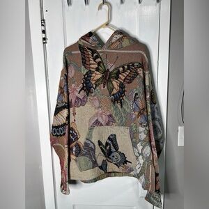 Butterfly Hoodie Custom Size Medium